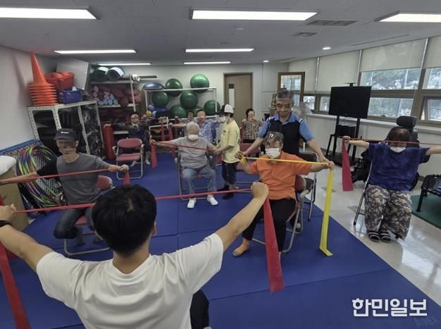 지난해 장애인 뉴스포츠 교실 운영 사진