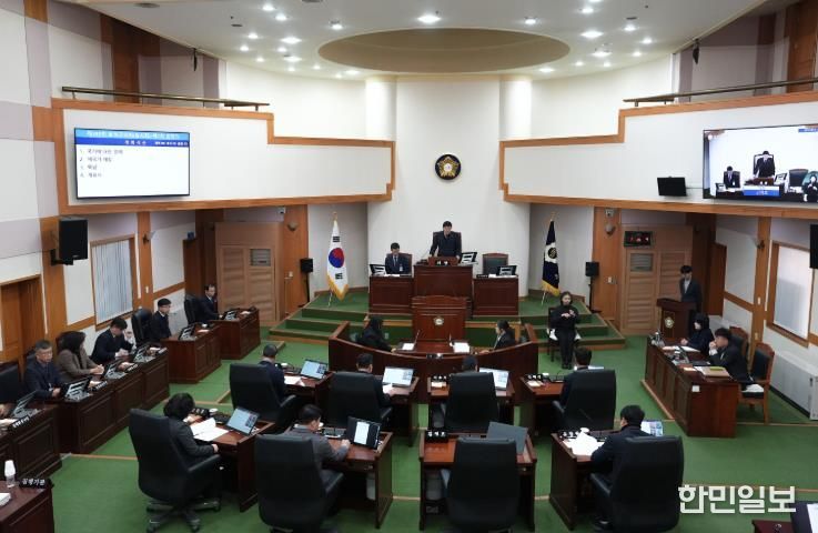 음성군의회, 2026년 새해 첫 임시회 개회