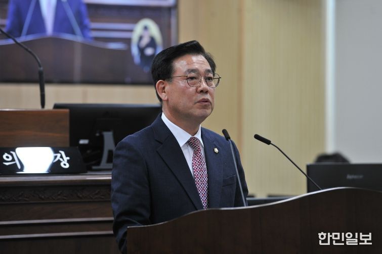 홍순철 의원(발언사진)