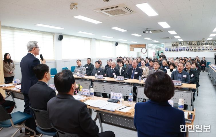 의령군 군민과의 대화 마무리