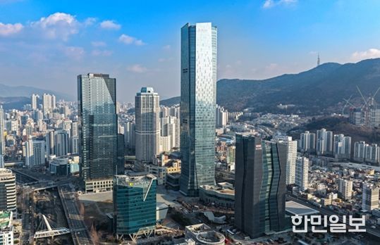 문현금융단지 전체 전경