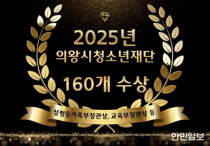 의왕시청소년재단, 2025년 수상 160건...청소년 정책 성과 입증
