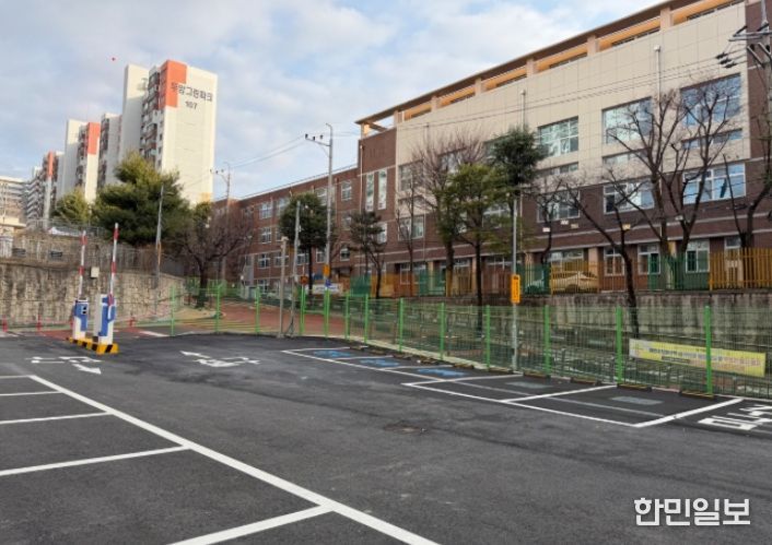 율곡초등학교 옆 공영주차장 2월부터 본격 운영