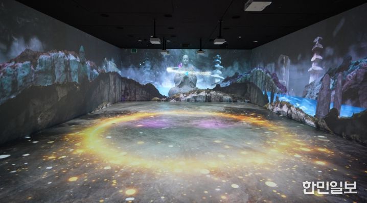 미디어아트 신규콘텐츠 모습