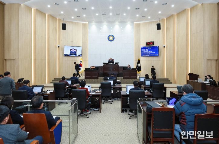 예산군의회, 제322회 임시회