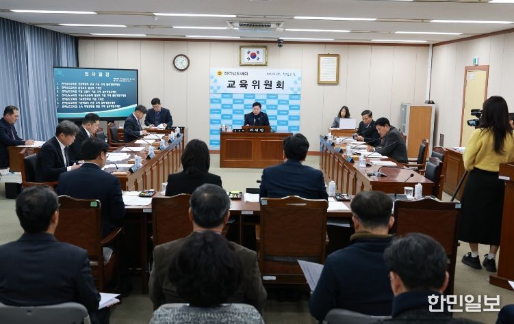 김정희 전남도의회 교육위원장, 전남·광주특별시 추진 속 교육자치 방향 제시 촉구