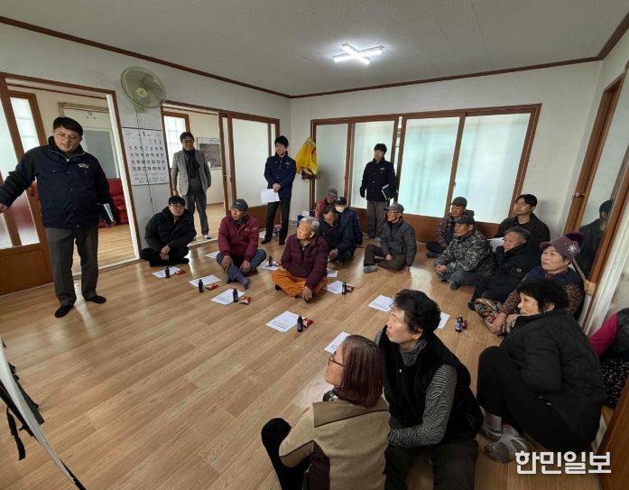 고흥군, 도화 봉산소하천 정비 주민설명회