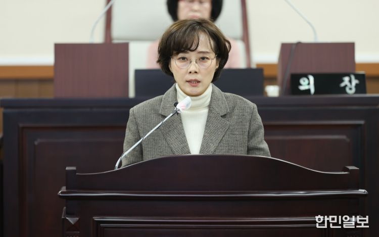 인천 동구의회 장수진 의원 의정자유발언