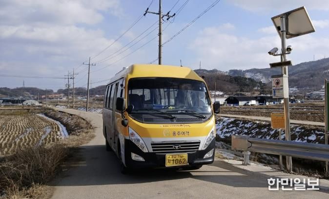 홍성군, 마중버스 확대 운영