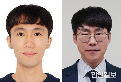 경상국립대 IT공과대학 컴퓨터공학부 석사과정 이민재씨와 이수원 교수(오른쪽)