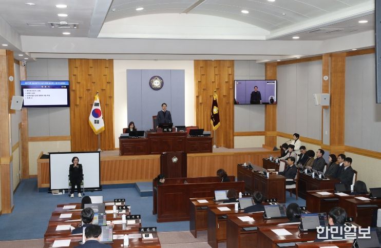 남구의회, 제275회 새해 첫 임시회 개회