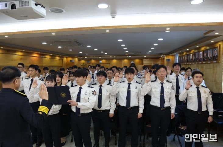 홍성소방서, 2월 직장교육훈련 실시...청렴 의식 제고 및 세이버 수여