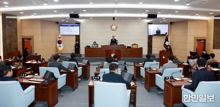 제278회 화순군의회 임시회(개회식 및 제1차 본희의)