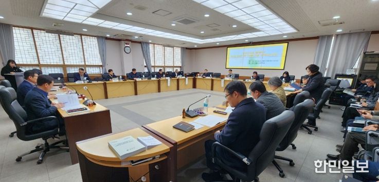 함평군 농업·농촌 및 식품산업 정책심의회 모습