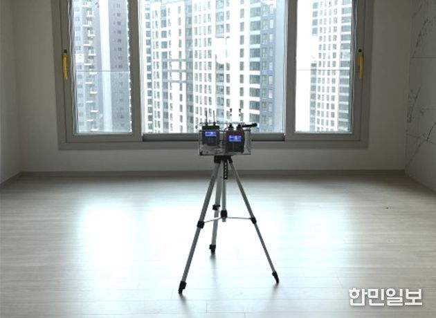 신축공동주택 실내공기질 오염도 검사