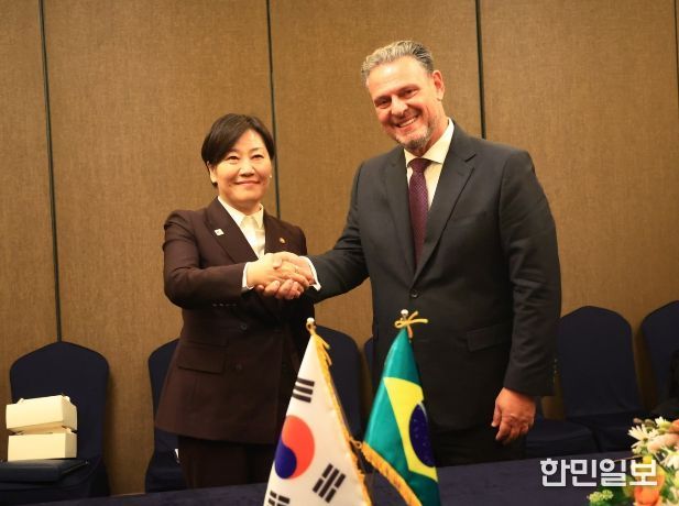 송미령 농림축산식품부 장관, 브라질 농업축산부 장관 면담