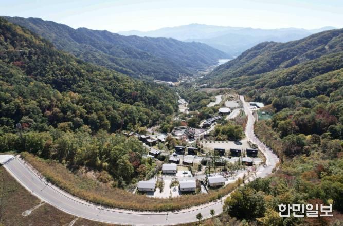 대봉캠핑랜드 모습