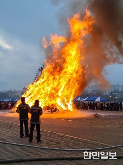 달집태우기, 쥐불놀이 등 도내 행사장 안전사고 신속대응