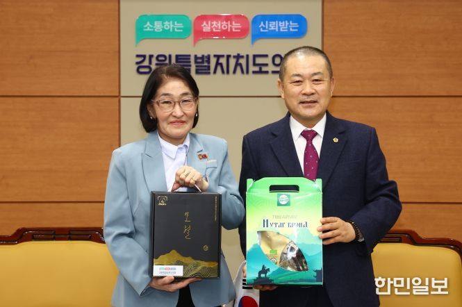 몽골 튜브도의회 대표단 방문