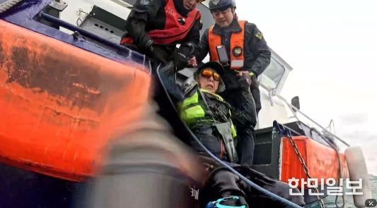 카약 동호회원 3명 긴급 구조