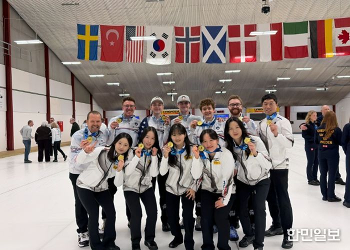 전북자치도 여자 컬링팀, 세계주니어컬링선수권 2년 연속 우승