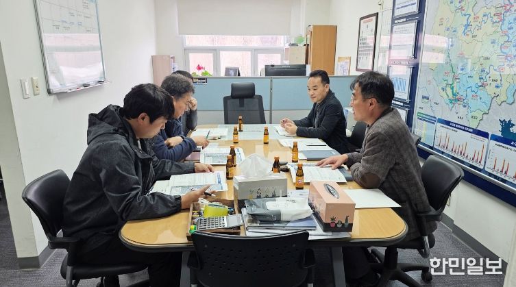 함양군, 상하수도 분야 국도비 예산 확보 위해 경남도청 방문 협의