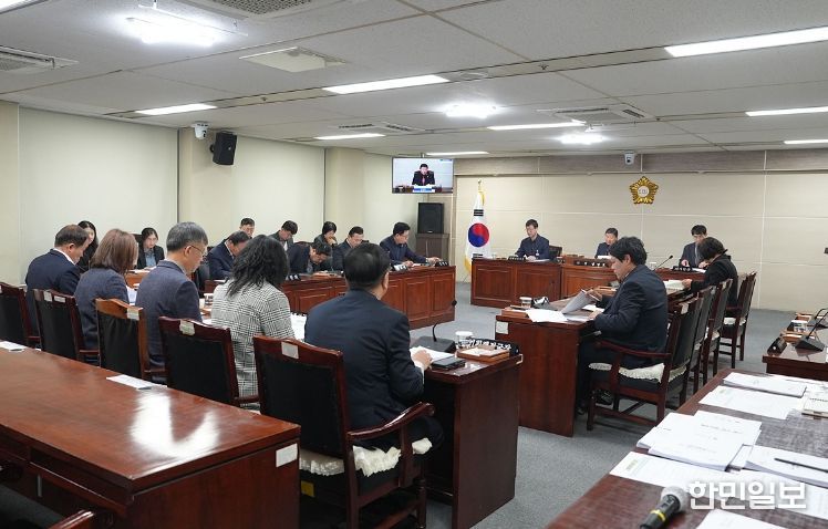 음성군의회, 3월 정례의원간담회 개최