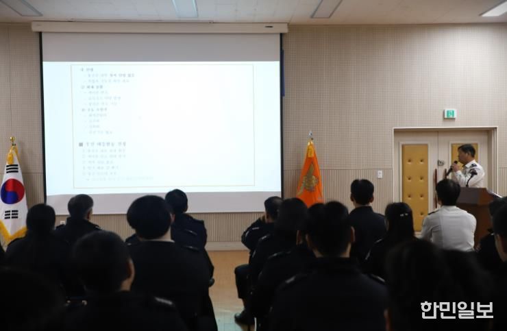 계양소방서, 지하통신구 화재예방 및 대응전술 교육 실시