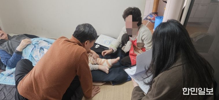 성주군 장기요양 재택의료사업, 첫 가정방문 진료 현장을 가다