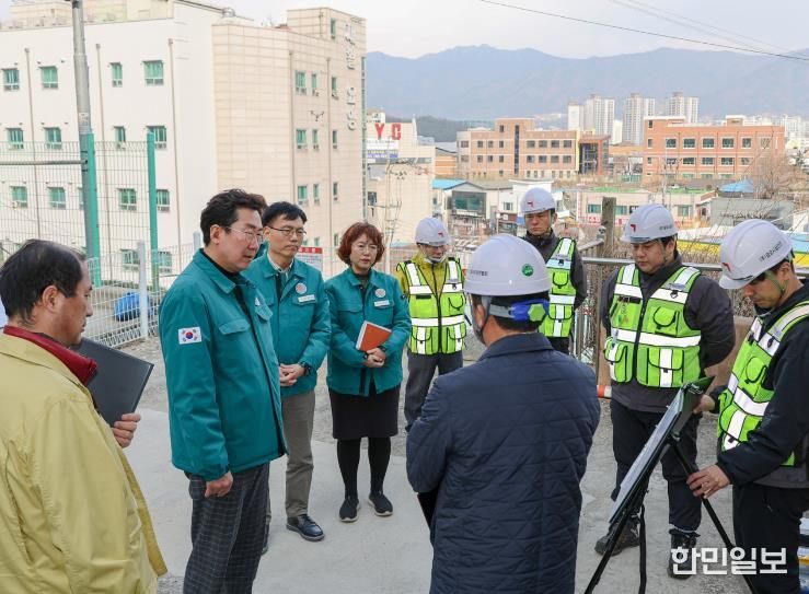 원주시, 해빙기 취약시설 집중 안전점검 실시