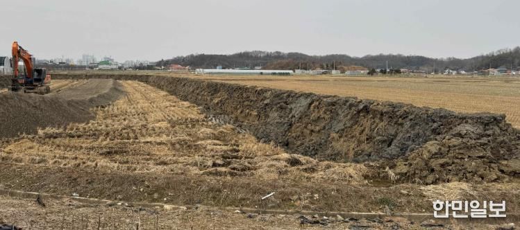 농지개량행위사전신고제(성토작업중인농지로참고자료임)