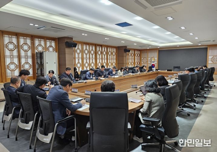 산불대비 주민대피 훈련 및 회의 실시