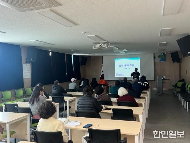 장수군, 번암면 농업인 대상 상추 재배기술 교육 추진