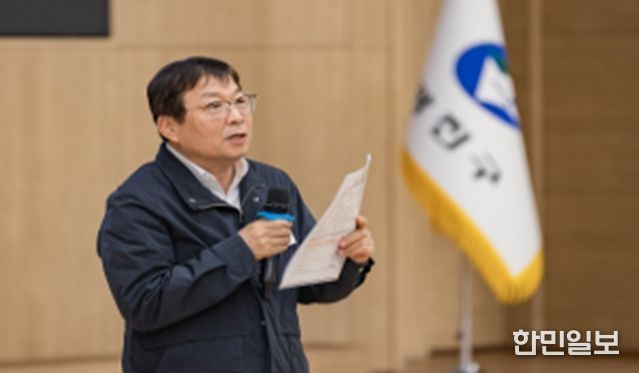 자양3동 227-147번지 일대 주택재개발사업 정비계획(안) 주민설명회 참석한 김경호 광진구청장