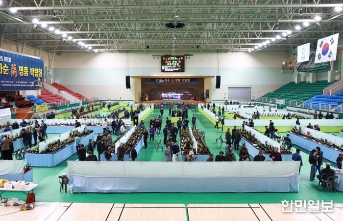 2026 제8회 화순 난 명품 박람회 행사장 전경