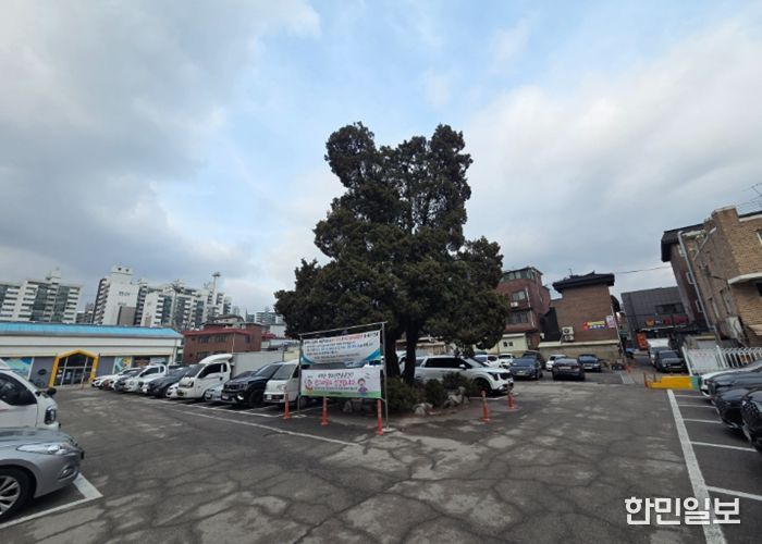 진건읍 용정리 781-2번지 일대 주차 타워 조성 예정 부지