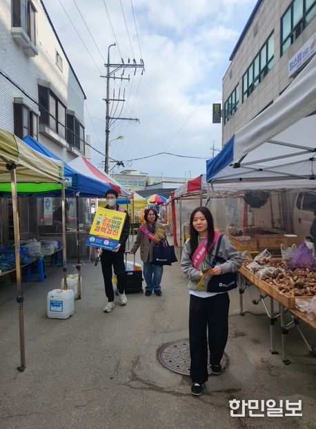 평창군, 결핵예방의 날 홍보 캠페인