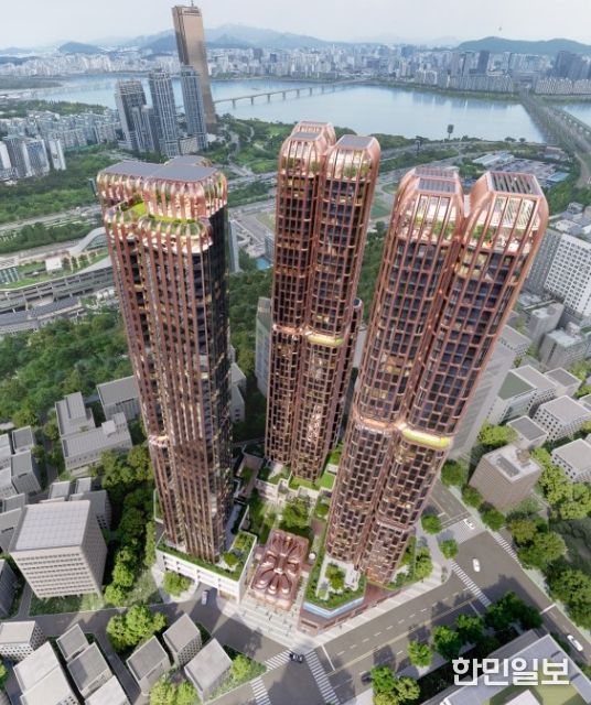 노량진 구청사 부지 개발 조감도