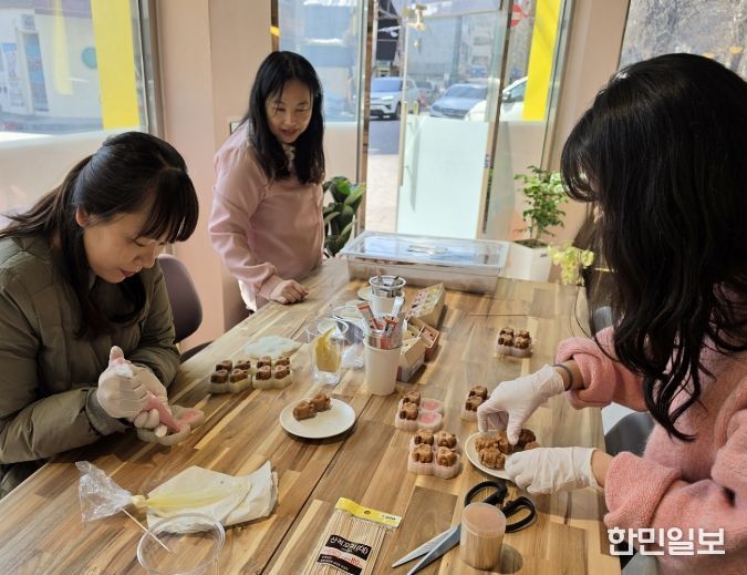 꿈돌이 호두과자 체험