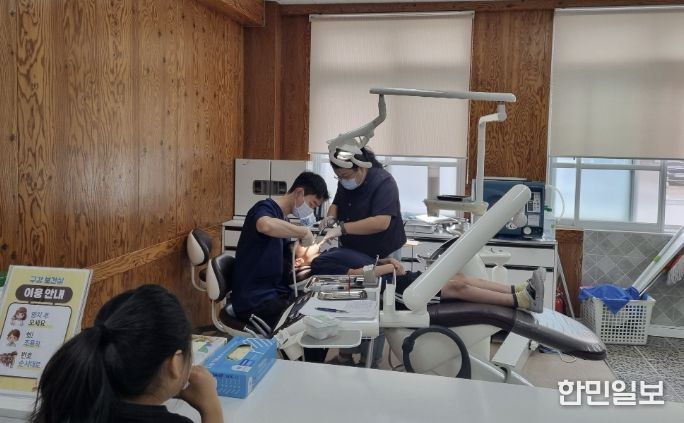 학교로 찾아가는 치과...홍성군, 초등생 치아건강 지킨다
