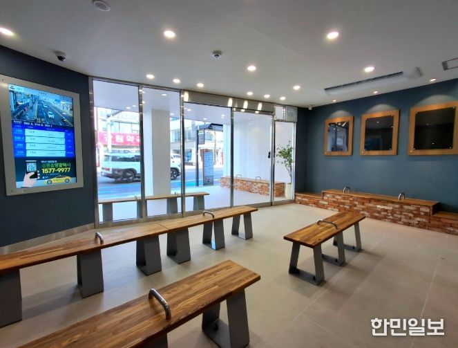 강릉시, 신영극장 버스 기다림 쉼터 조성