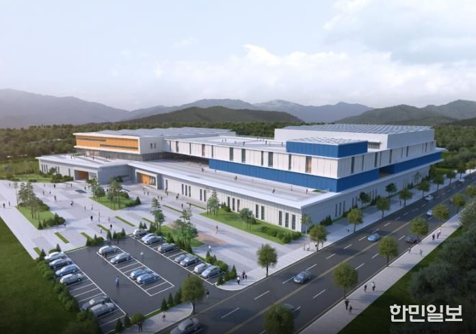 진주시, ‘우주환경시험시설’ 신축부지 계약 체결 - 우주환경시험시설 조감도