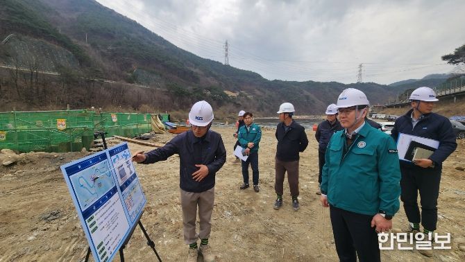 정선군, 해빙기 대비 주요사업장 안전점검 실시