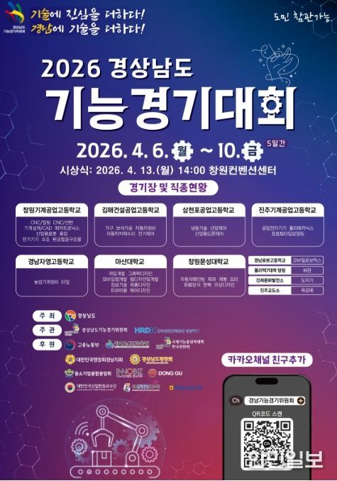 기능경기대회 포스터