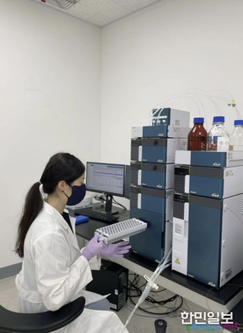 잔류농약 기기분석 사진