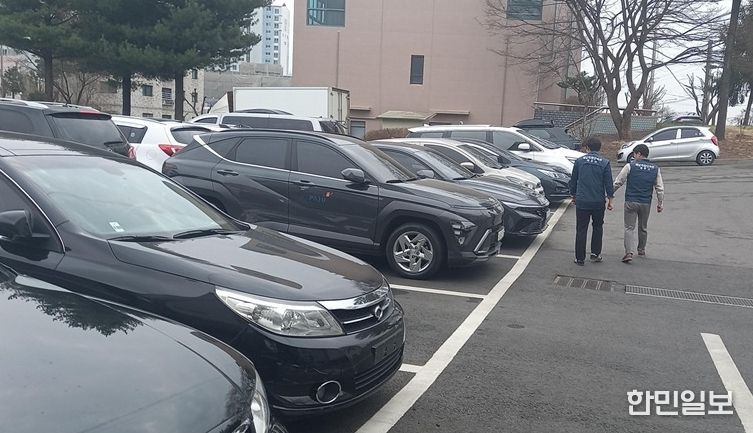 파주시차량등록사업소, 세외수입 체납차량 번호판 영치 실시