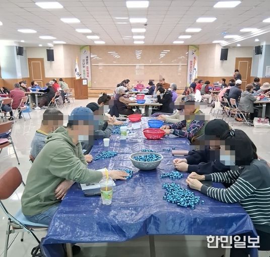 장애인 일하는 밥퍼