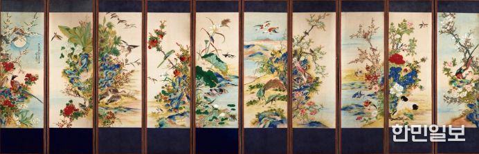 정읍시립박물관, 석지 채용신 화조화전 개최