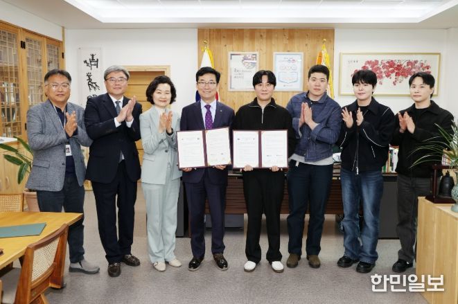 충북교육청, 청주로와 학교급식 홍보 위한 업무협약 체결