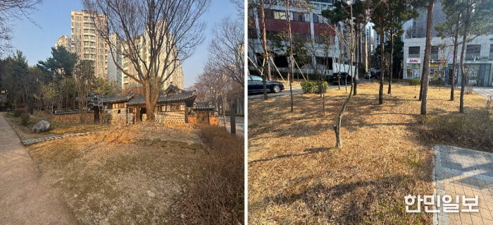 최종 선정된 시범 정원 대상지 ‘금성당(우물골근린공원)’(왼쪽)과 ‘은평마루소공원’(오른쪽)